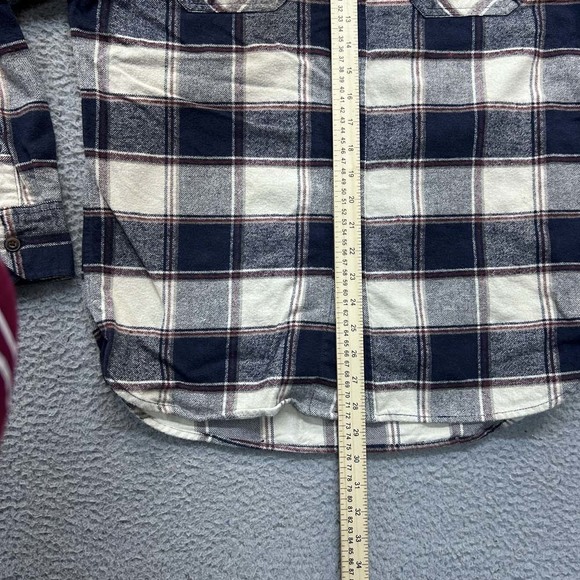 Jachs Flannel Shirt Mens Medium Plaid Classi Heritage - Picture 7 of 8